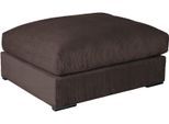 Polsterhocker HOME AFFAIRE "Finca XXL, B: 125 cm", dunkelbraun, B:125cm H:52cm T:101cm, 100% Polyester, Hocker, Polsterhocker, Mega-Hocker, in Cord oder Chenille-Struktur wählbar