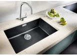 Granitspüle BLANCO "SUBLINE 700-U", felsgrau, B:73cm, Verbundwerkstoff, Küchenspülen