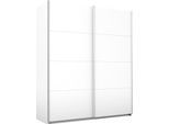 Schwebetürenschrank RAUCH "Quadra Kleiderschrank Schrank Gaderobe", weiß, B:181cm H:210cm T:62cm, Holzwerkstoff, Schränke, Schwebetürenschrank, mit Möglichkeit zur individuellen Frontgestaltung, leichtgängige Türen