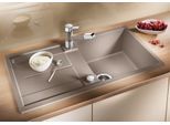 Granitspüle BLANCO "METRA 5 S", weiß, B:86cm, Verbundwerkstoff, Küchenspülen, aus SILGRANIT