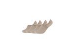 Füßlinge CAMANO "4er Pack", Herren, Gr. 35-38, beige (sand melange), 74% Baumwolle, 24% Polyamid, 2% Elasthan, uni, Socken