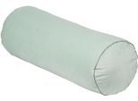 Dekokissen PAD "Elegance", grün (light mint, unifarben), B:29cm H:2cm L:75cm Ø:29cm, Polyester, Dekokissen_Sitzkissen_Kissenhüllen, Design als Basic, aus Samt, elegante Optik