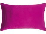 Dekokissen PAD "Elegance", pink (lila, unifarben), B:35cm H:2cm L:60cm, Polyester, Dekokissen_Sitzkissen_Kissenhüllen, Design als Basic, aus Samt, elegante Optik