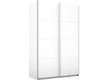 Schwebetürenschrank RAUCH "Quadra Kleiderschrank Schrank Gaderobe", weiß, B:136cm H:210cm T:62cm, Holzwerkstoff, Schränke, Schwebetürenschrank, mit Möglichkeit zur individuellen Frontgestaltung, leichtgängige Türen