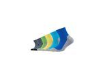 Sportsocken CAMANO "pro tex 6er Pack", Mädchen, Gr. 27-30, blau (turquoise), 58% Baumwolle, 24% Polyester, 16% Polyamid, 2% Elasthan, Socken Sportsocken