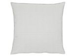 Dekokissen APELT "3948" Gr. 2, grau (hellgrau, unifarben), B:49cm L:49cm, Obermaterial: 40% Polyester, 30% Baumwolle, 30% Polyacryl, Dekokissen_Sitzkissen_Kissenhüllen, ohne Füllung