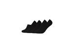 Füßlinge CAMANO "4er Pack", Herren, Gr. 39-42, schwarz, 74% Baumwolle, 24% Polyamid, 2% Elasthan, uni, Socken