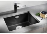Granitspüle BLANCO "SUBLINE 500-U", grau (anthrazit), B:53cm, Verbundwerkstoff, Küchenspülen