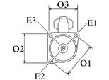 HC-CARGO Starter f032116000 für VW Porsche