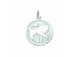 Sternzeichenanhänger ADELIA´S "Sternzeichen Anhänger Löwe 925 Silber – Silberanhänger Löwe", silber, Schmuckanhänger, Damen, Löwe, Silber 925 (Sterlingsilber), Silberanhänger Löwe