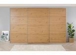 Schwebetürenschrank RAUCH "Kleiderschrank Schrank Garderobe KOLUNA mit Dekor-Front", eiche artisan, B:360cm H:210cm T:62cm, Holzwerkstoff, Schränke, Schwebetürenschrank, Breiten 203/271/315/360 cm Höhen 210/229 cm MADE IN GERMANY