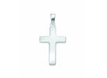 Kettenanhänger ADELIA´S "Kreuzanhänger 925 Silber – Silberanhänger Kreuz", silber, Schmuckanhänger, Damen, Silber 925 (Sterlingsilber), Kettenanhänger, Silberanhänger Kreuz