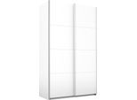 Schwebetürenschrank RAUCH "Quadra Kleiderschrank Schrank Gaderobe", weiß, B:136cm H:230cm T:62cm, Holzwerkstoff, Schränke, Schwebetürenschrank, mit Möglichkeit zur individuellen Frontgestaltung, leichtgängige Türen