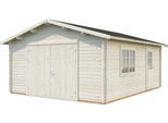 Garage PALMAKO "Roger", transparent, Massivholz, Garagen, BxTxH: 514x598x287 cm, mit Holztor, transparent