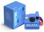 POLAROID Sofortbildkamera "Now Generation 3 MoMA Edition", blau, B:11,22cm H:9,6cm T:15,02cm, Fotokameras