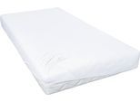 Spannbettlaken PRIMERA "Jersey", weiß, B:70cm L:140cm, Jersey, Obermaterial: 100% Baumwolle, Bettlaken, Spannbettlaken, für Kindermatratzen, für Matratzengröße 70x140cm, 100% Baumwolle