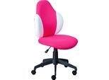 Bürostuhl INTER LINK, pink (himbeer, weiß), B:52cm H:94cm T:56cm, Stühle, Bürostuhl, für Kinder und Jugendliche