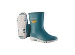 Gummistiefel DUNLOP "Mini", Mädchen, Gr. 24, blau (hellblau), Obermaterial: 100% PVC PVC., Schuhe Gummistiefel