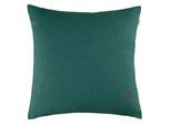 Dekokissen ESPRIT "Fun", grün (duneklgrün, unifarben), B:45cm H:0,5cm L:45cm, Polyester, Dekokissen_Sitzkissen_Kissenhüllen