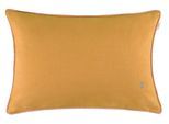Dekokissen ESPRIT "Fun", gelb (curry, unifarben), B:58cm H:0,5cm L:38cm, Polyester, Dekokissen_Sitzkissen_Kissenhüllen