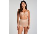 Slip HUNKEMÖLLER "Formender Scuba-Taillenslip", Damen, Gr. XL, beige, 76% Polyamid, 24% Elasthan, Unterhosen Slip