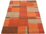 Teppich OCI DIE TEPPICHMARKE "CASTLE BEPPO, auch als Läufer" Gr. 12, orange (terra), B:80cm H:20mm L:250cm, Polypropylen (PP), Teppiche, Teppich, dichter Frisé Kurzflor, kariert, Wohnzimmer, Schlafzimmer