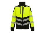 Regatta Heren X-Pro Hi-Vis Hybride Jas (ZWART/GEEL)