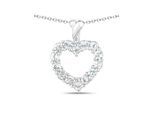 Vira Jewels Anhänger mit Kette 925 Sterling Silber rhodiniert Aquamarine