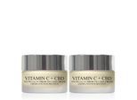 2 x Vitamin C + CBD Augencreme 15ml