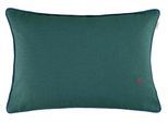Dekokissen ESPRIT "Fun", grün (dunkelgrün, unifarben), B:58cm H:0,5cm L:38cm, Polyester, Dekokissen_Sitzkissen_Kissenhüllen, Dekokissen