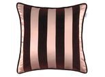 Dekokissen "Avenue", lila (lila, gestreift), B:45cm H:0,5cm L:45cm, Polyester, SCHÖNER WOHNEN-KOLLEKTION, Dekokissen_Sitzkissen_Kissenhüllen, Dekokissen