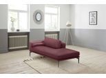 Ottomane EGOITALIANO "Masu, Design trifft super Sitzkomfort, mit toller Detailverarbeitung", rot (burgundy), B:182cm H:95cm T:97cm, Leder CAREZZA (echtes Rindsleder) ist ein Naturleder, dass die ursprünglichen Eigenschaften der Haut nicht verändert. Das Vorhandensein von verheilten Narben, Körnungsunterschiede, Falten, Adern, Unterschiede in den Farbtönen und andere Spuren, die die Natur auf diese