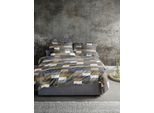 Bettwäsche IRISETTE "Meran 8534", bunt, B/L: 140cm x 200cm, 1 Stk., 1 Stk., Feinbiber, B/L: 90cm x 70cm, 2 Stk., Feinbiber, Obermaterial: 100% Baumwolle, Bettwäsche, Bettwäsche, flauschig