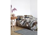 Bettwäsche IRISETTE "Meran 8534", rosa (kupfer), B/L: 140cm x 200cm, 1 Stk., 1 Stk., Feinbiber, B/L: 90cm x 70cm, 2 Stk., Feinbiber, Obermaterial: 100% Baumwolle, Bettwäsche, Bettwäsche, flauschig