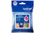 BROTHER Tintenpatrone "LC521M", blau (magenta), Tintenpatronen, Tintenpatrone