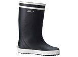 Gummistiefel AIGLE "Lolly-Pop Fur 2", Mädchen, Gr. 24, blau (marineblau), Obermaterial: 100% Naturkautschuk NaRubber., Schuhe Gummistiefel