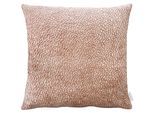 Dekokissen APELT "Toulouse", rose, unifarben, B:46cm H:0,5cm L:46cm, Polyester, Dekokissen_Sitzkissen_Kissenhüllen, Chenille mit 3D-Effekt