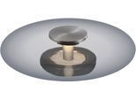 NEUHAUS PURE LED Tischleuchte "PURE Vitrum", platinfarben, 1, Ø 32cm H: 8,5cm, 1 Stk., Leuchten, Stufenloses dimmen per Touchdimmer, LED Tischleuchte