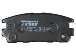 TRW Bremsbelagsatz, Scheibenbremse gdb1716 für GM CHEVROLET PONTIAC (SGM) Suzuki