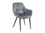 Mid.you , Grau , Textil , 63x81.5x61 cm ,