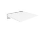 Villeroy und Boch Vicare Universal Duschklappsitz 92170368 40 x 45 cm, Aluminium