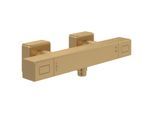 Villeroy & Boch Universal Taps & Fittings Brause-Thermostat TVS00001800076 eckig, Wandmontage, brushed gold
