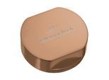 Villeroy und Boch Abdeckkappe 94052504 bronze, Edelstahl massiv, rund, für Doppeldrehgriff