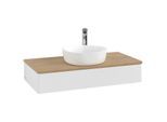 Villeroy & Boch Antao Waschtischunterschrank 1000x190x500mm L09151GF mit Beleuchtung mit Struktur FK/AP: GF/1