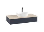 Villeroy & Boch Antao Waschtischunterschrank 1000x190x500mm L09153HG mit Beleuchtung mit Struktur FK/AP: HG/3