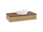 Villeroy & Boch Antao Waschtischunterschrank 1000x190x500mm L09012HN mit Beleuchtung FK/AP: HN/2