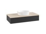 Villeroy & Boch Antao Waschtischunterschrank 1000x190x500mm L09113PD mit Beleuchtung mit Struktur FK/AP: PD/3