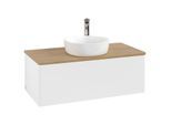 Villeroy & Boch Antao Waschtischunterschrank 1000x360x500mm L31051MT mit Beleuchtung FK/AP: MT/1