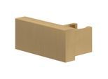 Villeroy & Boch Universal Showers Handbrausehalter TVC00045900076 eckig, Wandmontage, brushed gold