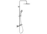 Villeroy & Boch Verve Showers Duschsystem TVS10900500061 Thermostat, mit Umsteller, 3-strahlig, Wandmontage, chrom
